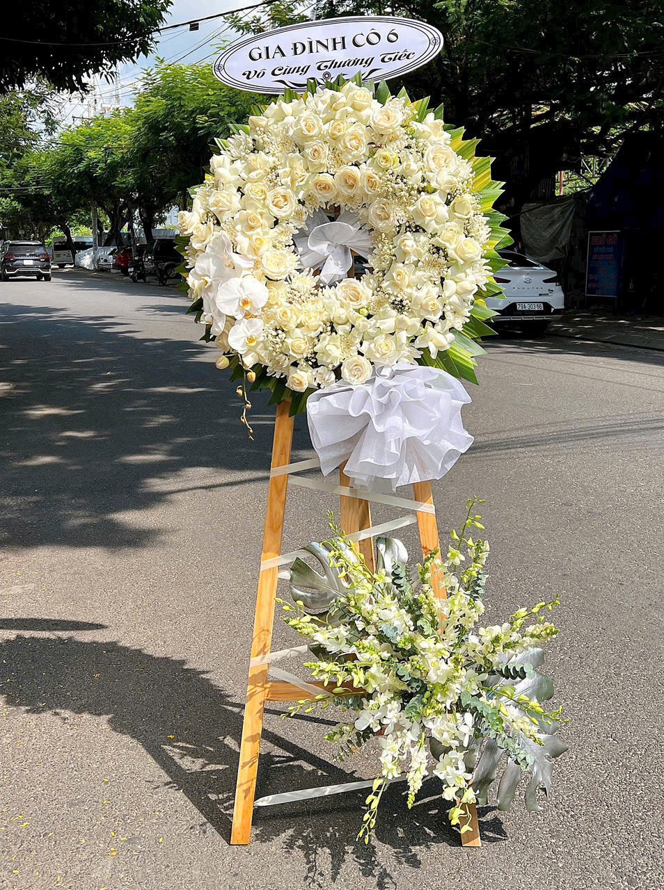 Vòng hoa chia buồn - 1115