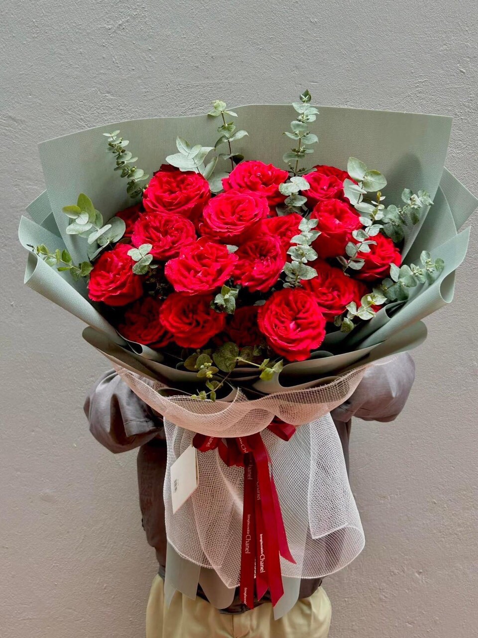 Bó hoa hồng đỏ - 634