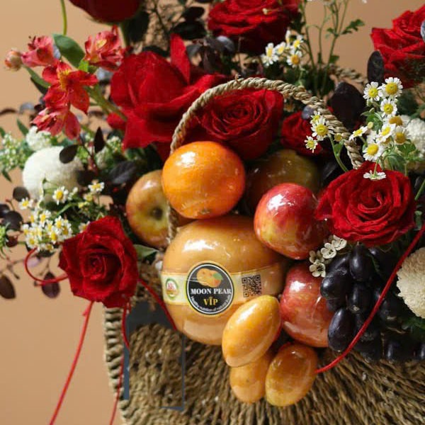 Giỏ trái cây hoa tươi -
