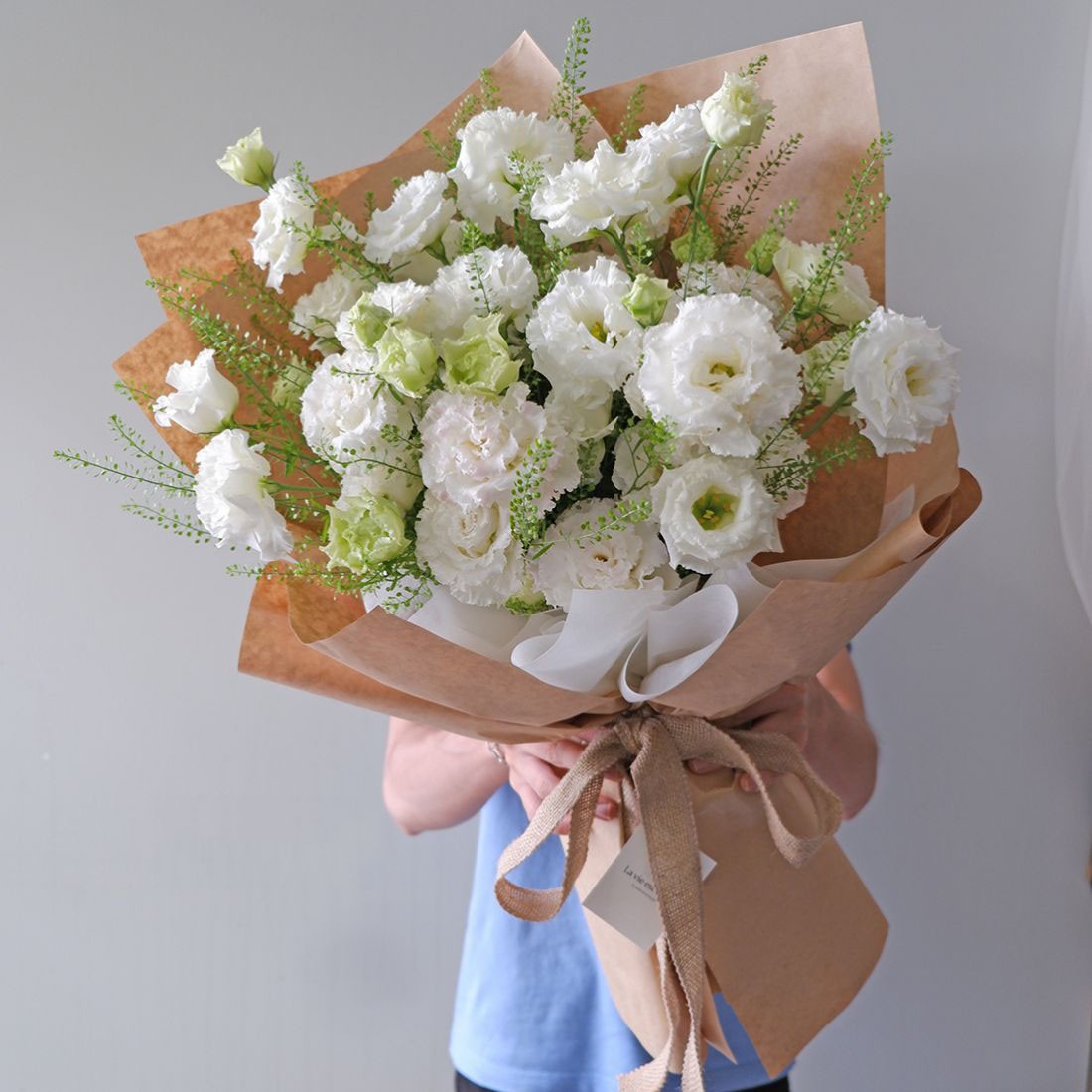 Bó hoa lan tương trắng - 605