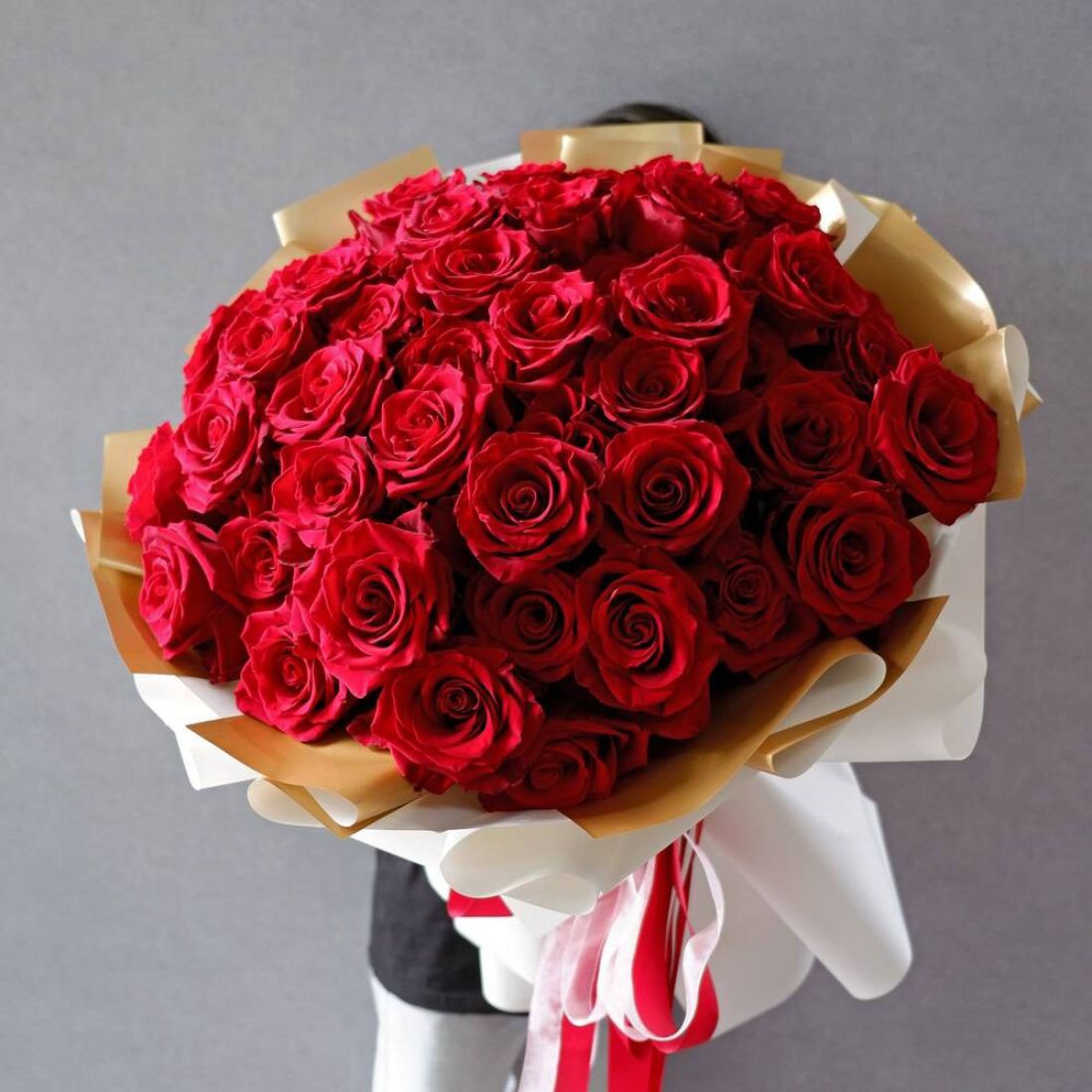 bó hoa hồng nhập - 618