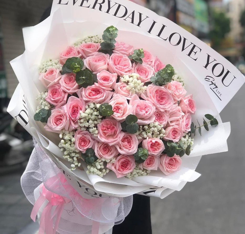 Bó Hoa hồng ohaza hồng  -315