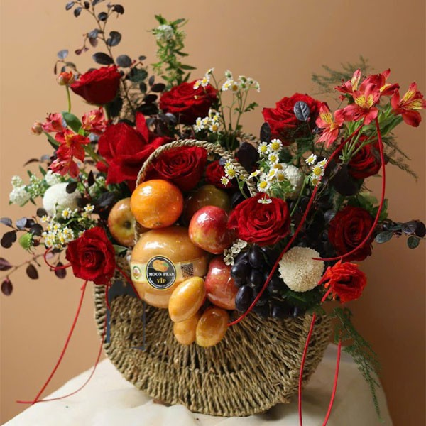 Giỏ trái cây hoa tươi -